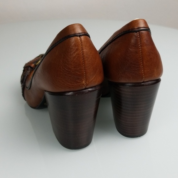 Fossil Brown Leather Pump - Picture 4 of 7